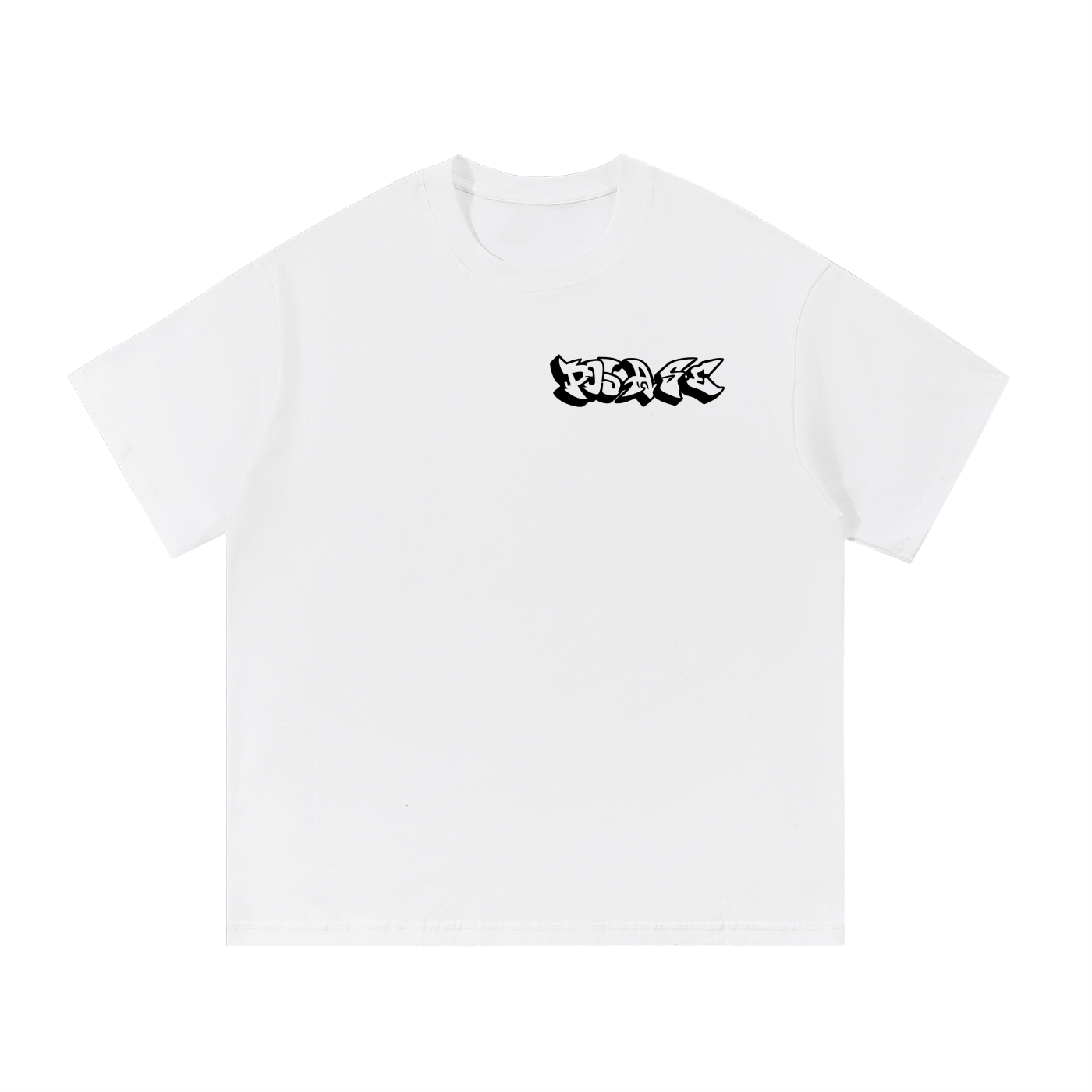 Phase Co Graffiti Cotton T-Shirt